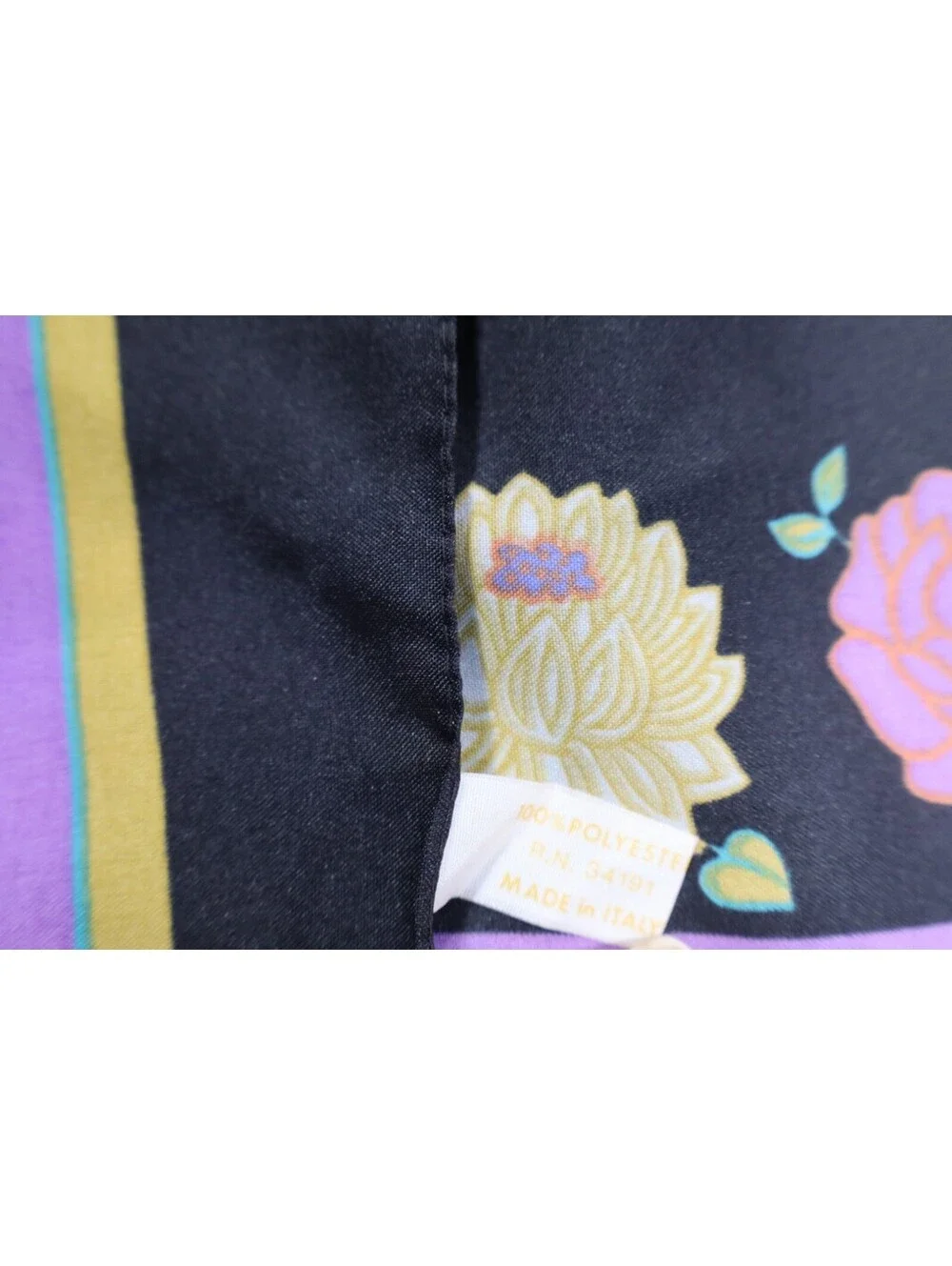 Set of Floral Pattern Polyester Women's Scarves